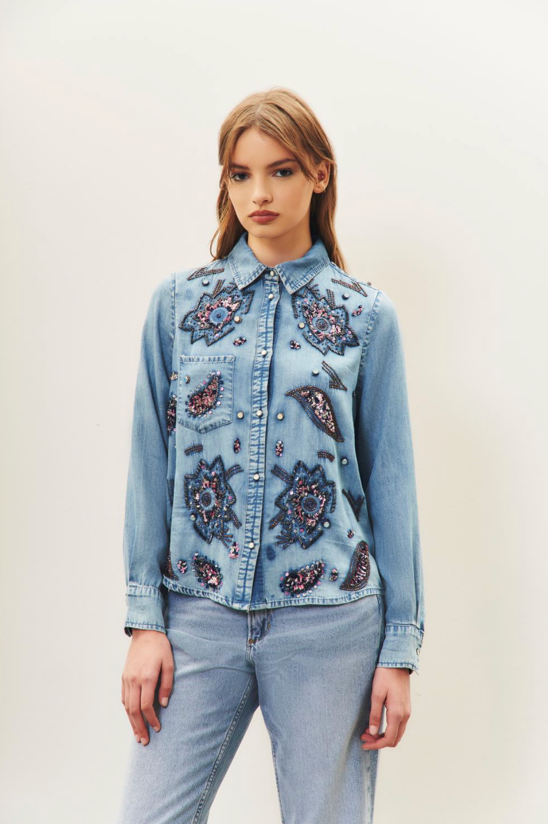 CAMISA BLULISH CELESTE M