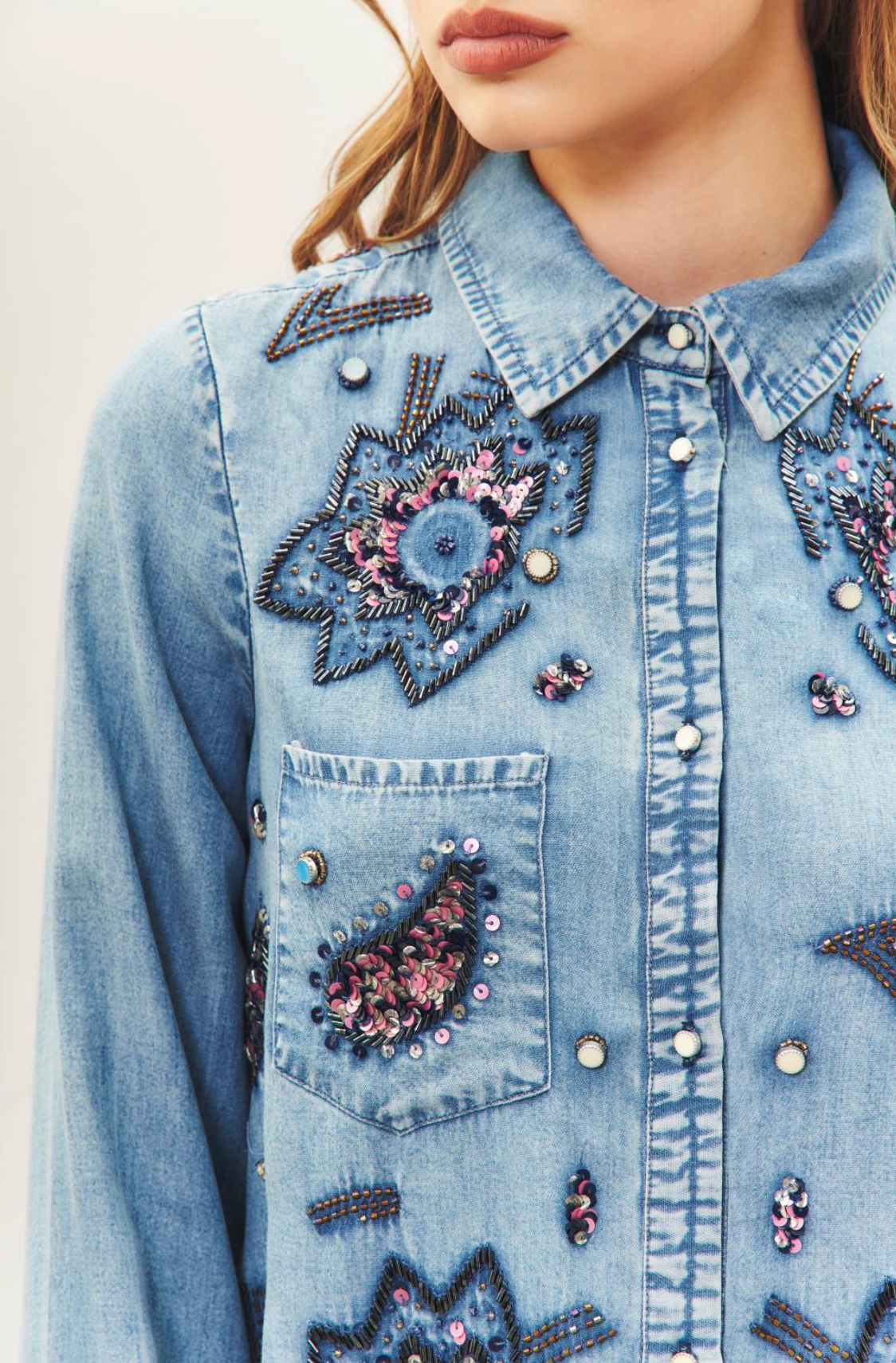 CAMISA BLULISH CELESTE M