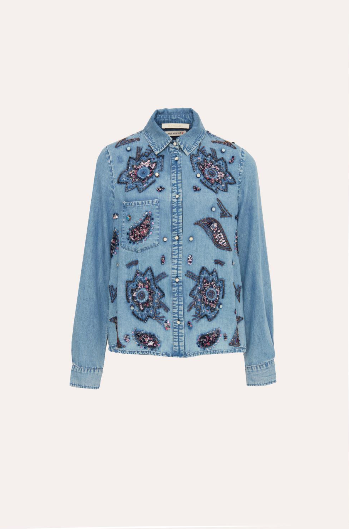 CAMISA BLULISH CELESTE M