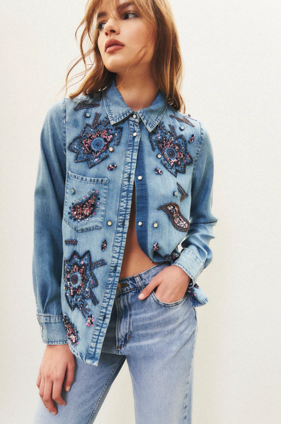 CAMISA BLULISH CELESTE M