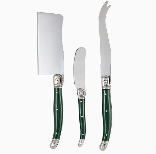 CHARCURTERIE KNIVES BOOK BOX GREEN U