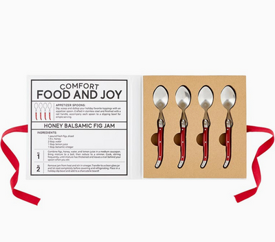 CHARCUTERIE SPOONS BOOK BOX CONFORT JOY U