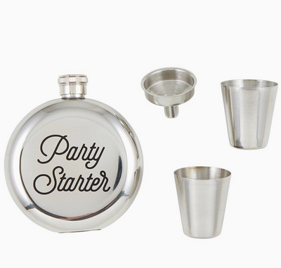 FLASK BOOK BOX PARTY STARTER U