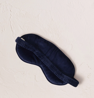 GOLD PALM EYE MASK NAVY U