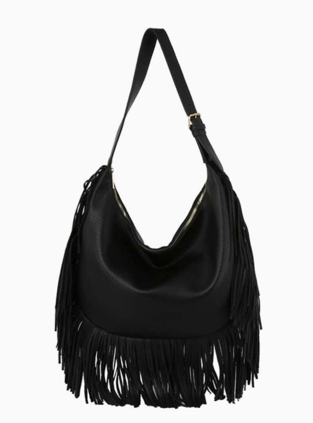 HOBO BAG FLECOS BLACK U