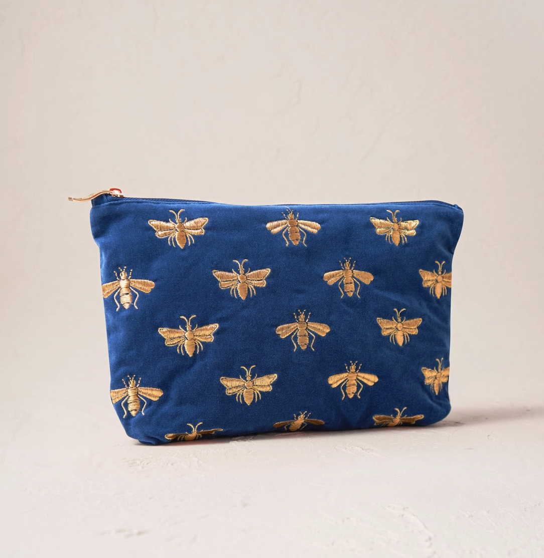 HONEY BEE EVERYDAY POUCH COBALT U