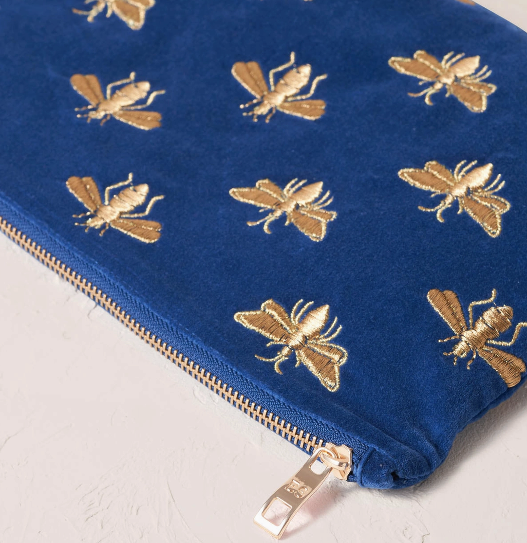 HONEY BEE EVERYDAY POUCH COBALT U