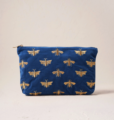 HONEY BEE EVERYDAY POUCH COBALT U