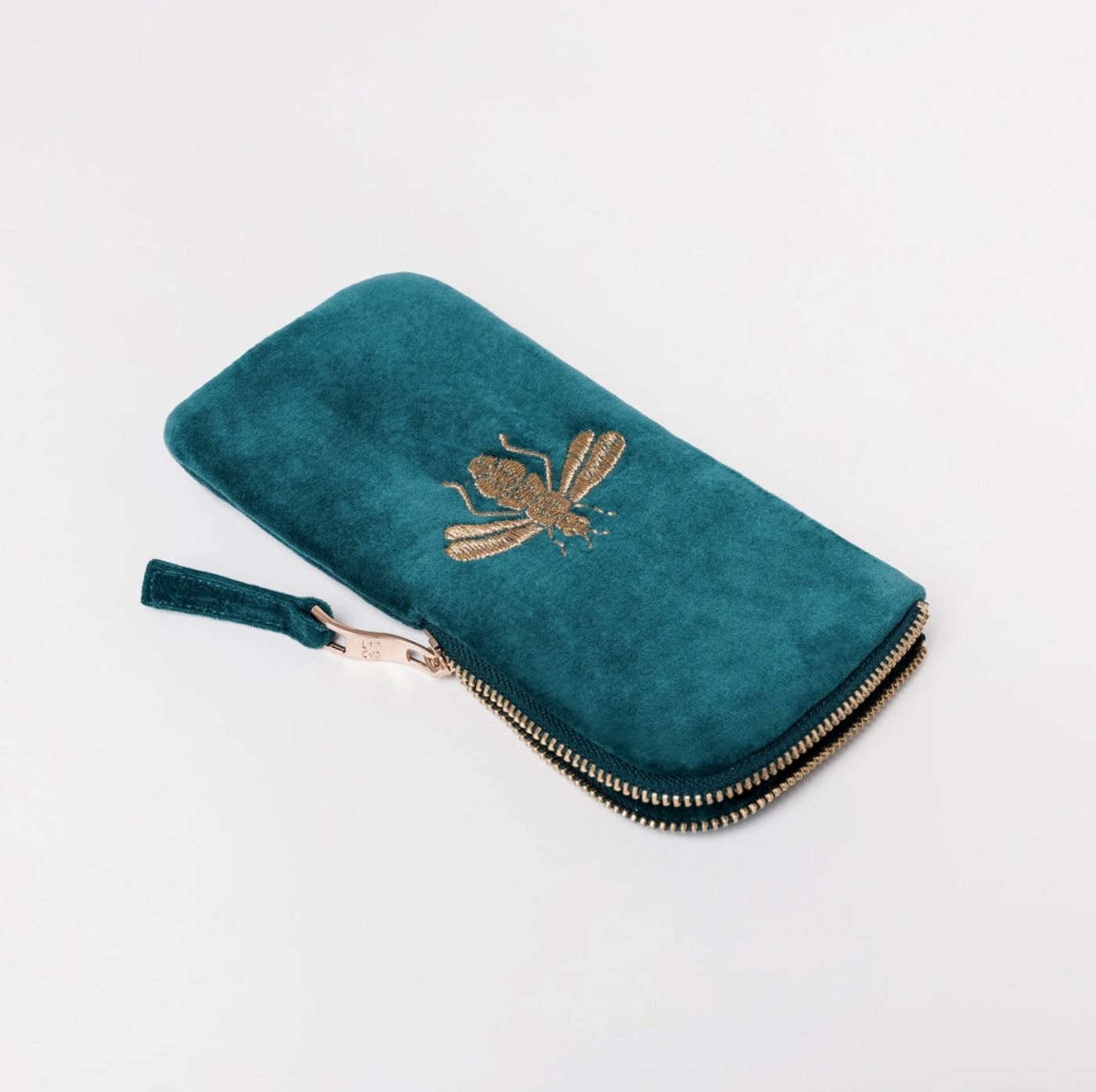 HONEY BEE RICH GLASSES CASE BLUE U