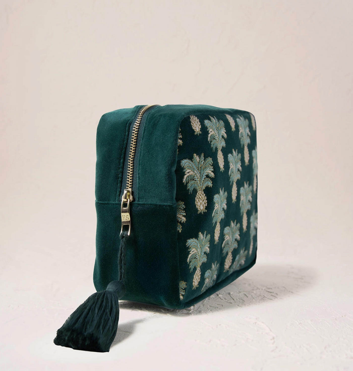 PENEAPPLES WASH BAG PFA25  ESMERALD