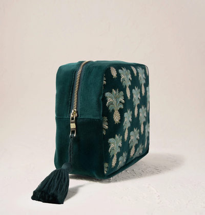 PENEAPPLES WASH BAG PFA25  ESMERALD