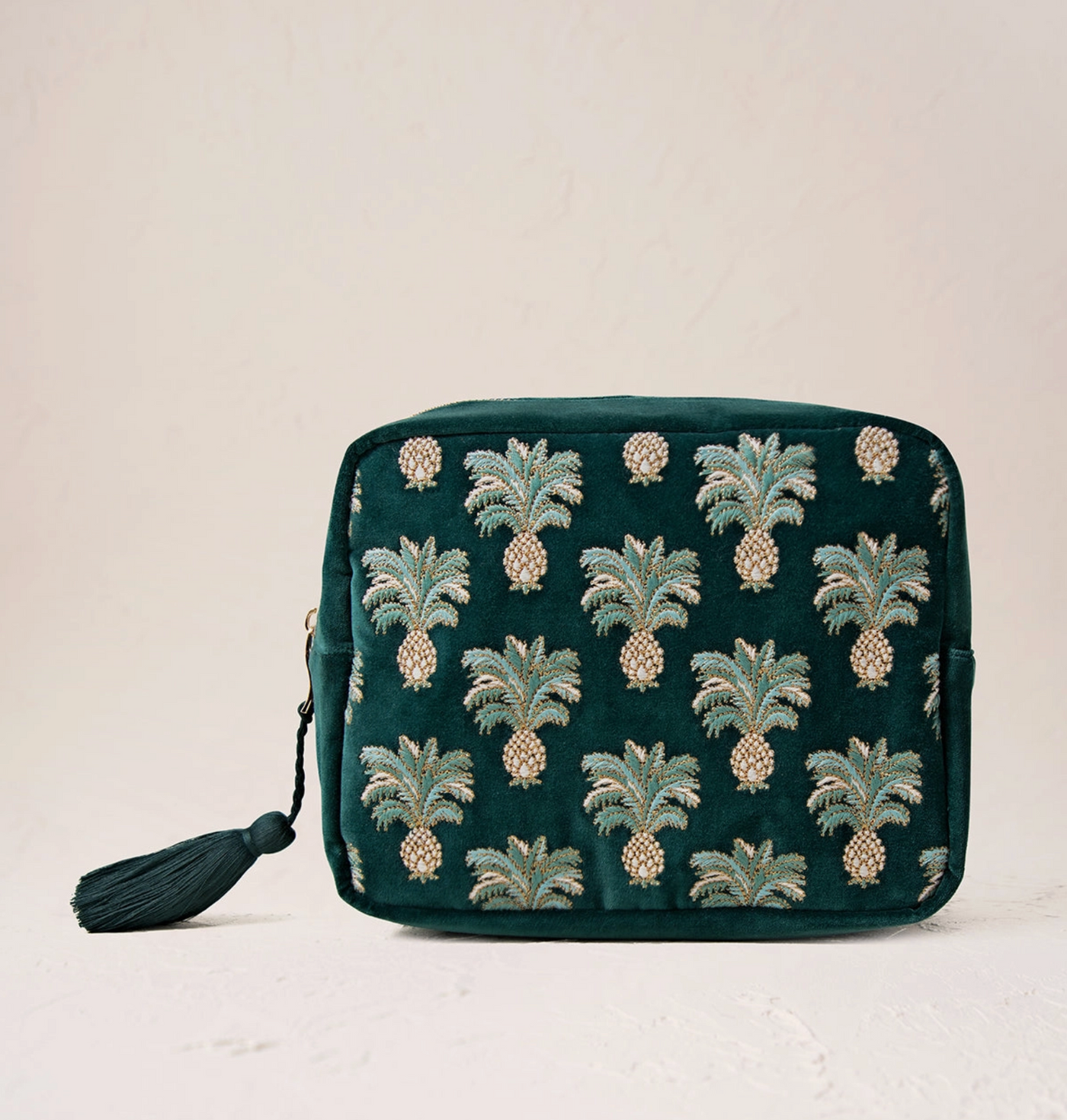 PENEAPPLES WASH BAG PFA25  ESMERALD