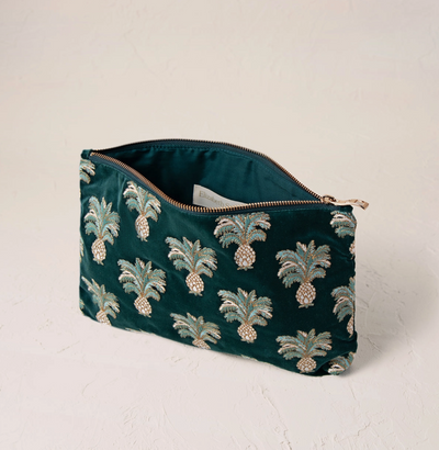 PINEAPPLES EVERYDAY POUCH PFA25  ESMERALD
