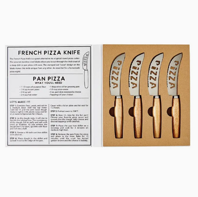 PIZZA KNIVES BOOK BOX LOVE PIZZA U