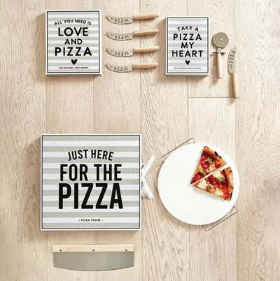 PIZZA KNIVES BOOK BOX LOVE PIZZA U