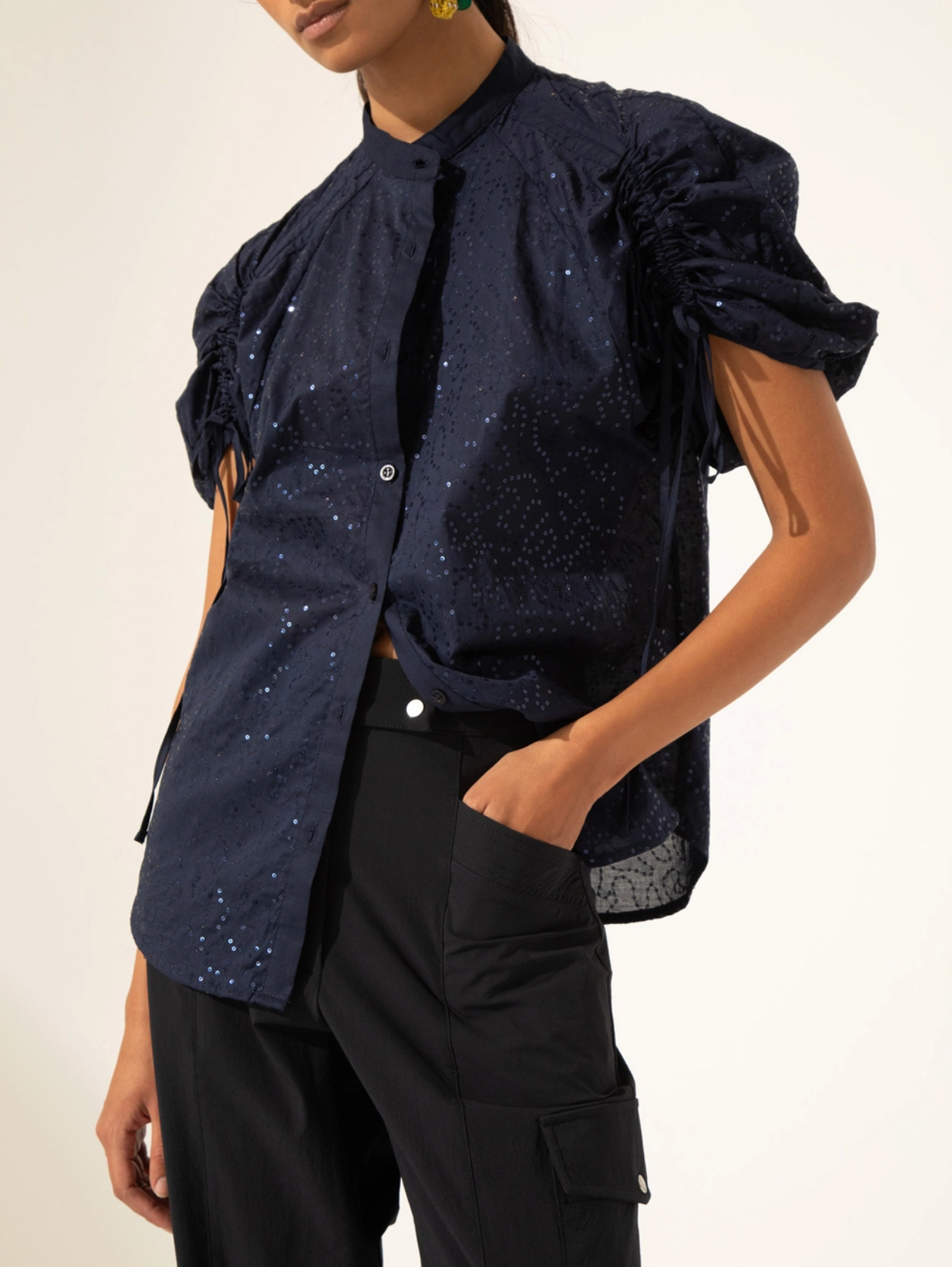 ROAD SHIRT NAVY BLUE S