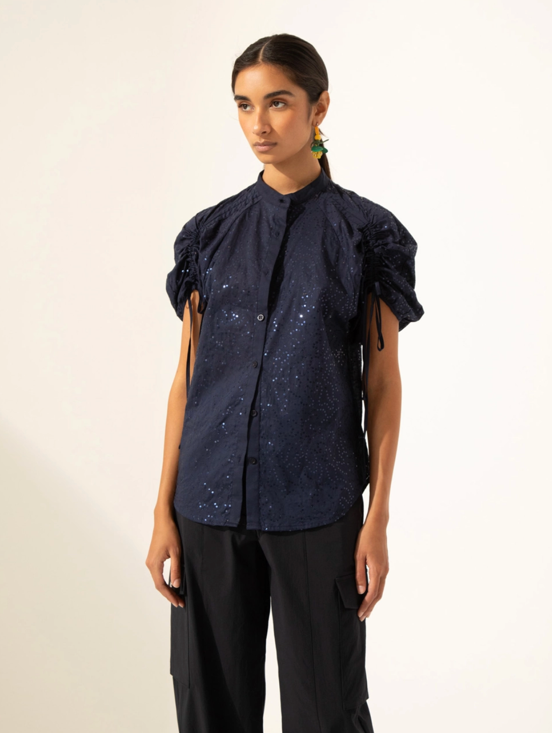 ROAD SHIRT NAVY BLUE S