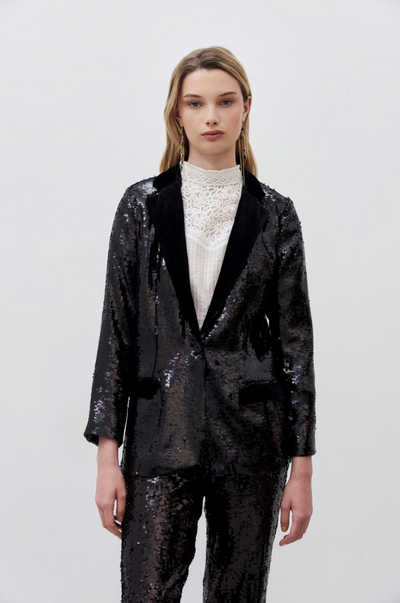 SACO FREDERIC SEQUIN NEGRO M