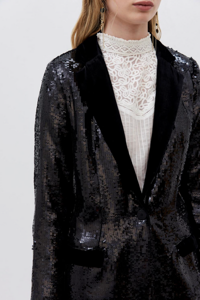 SACO FREDERIC SEQUIN NEGRO M