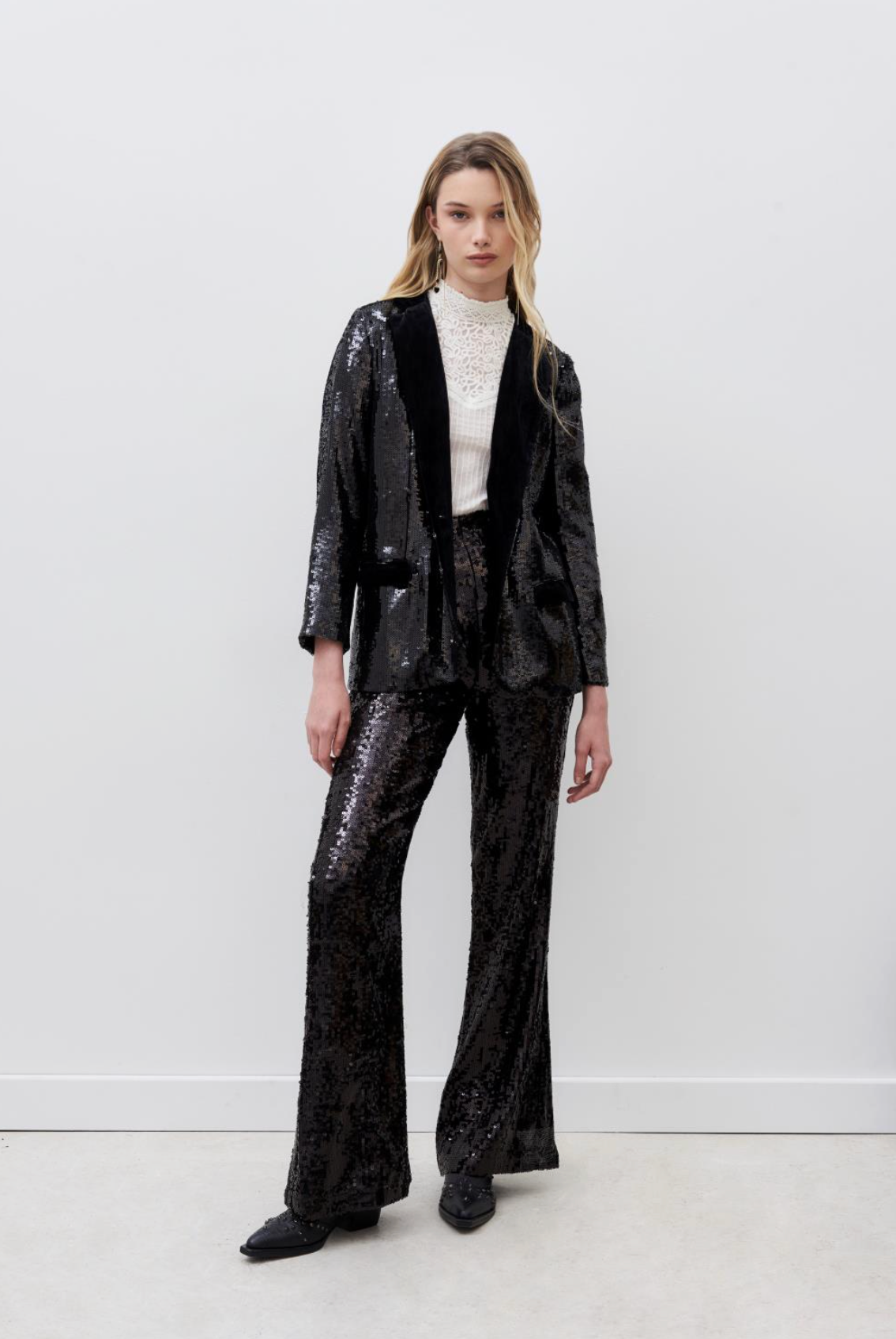 SACO FREDERIC SEQUIN NEGRO M