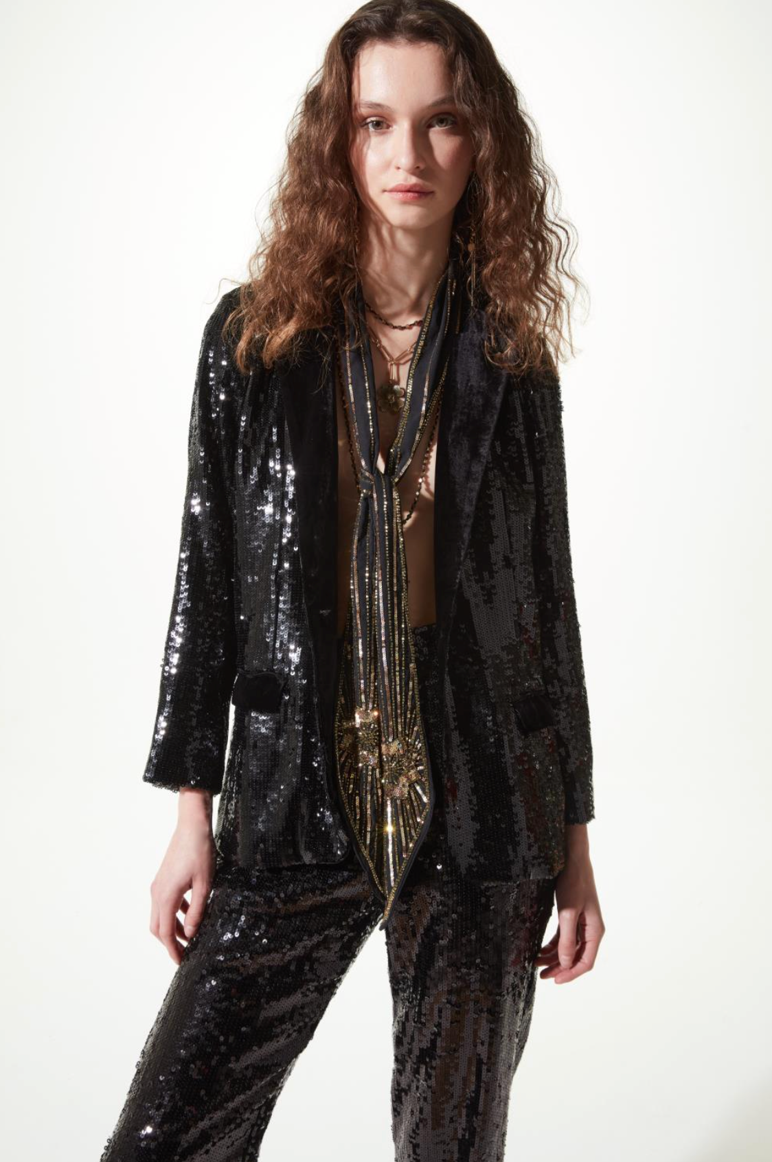 SACO FREDERIC SEQUIN NEGRO M