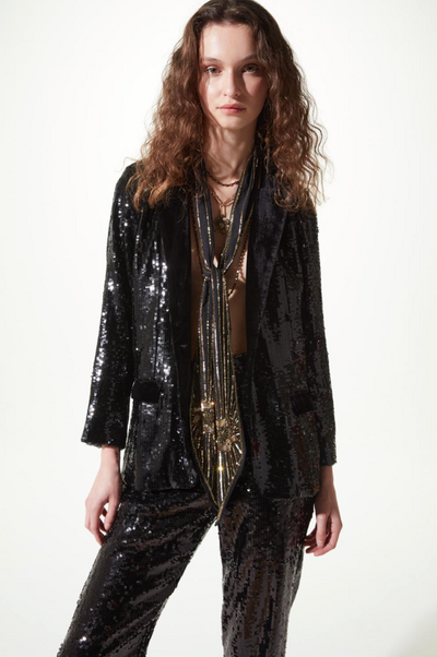 SACO FREDERIC SEQUIN NEGRO M