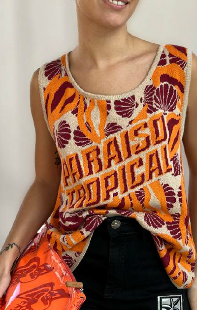 MUSCULOSA PARAISO PLMJ23 NARANJA U