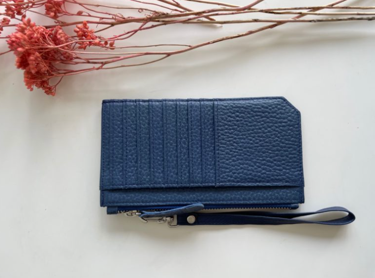 LARGE CARD HOLDER BLUE PF23 U