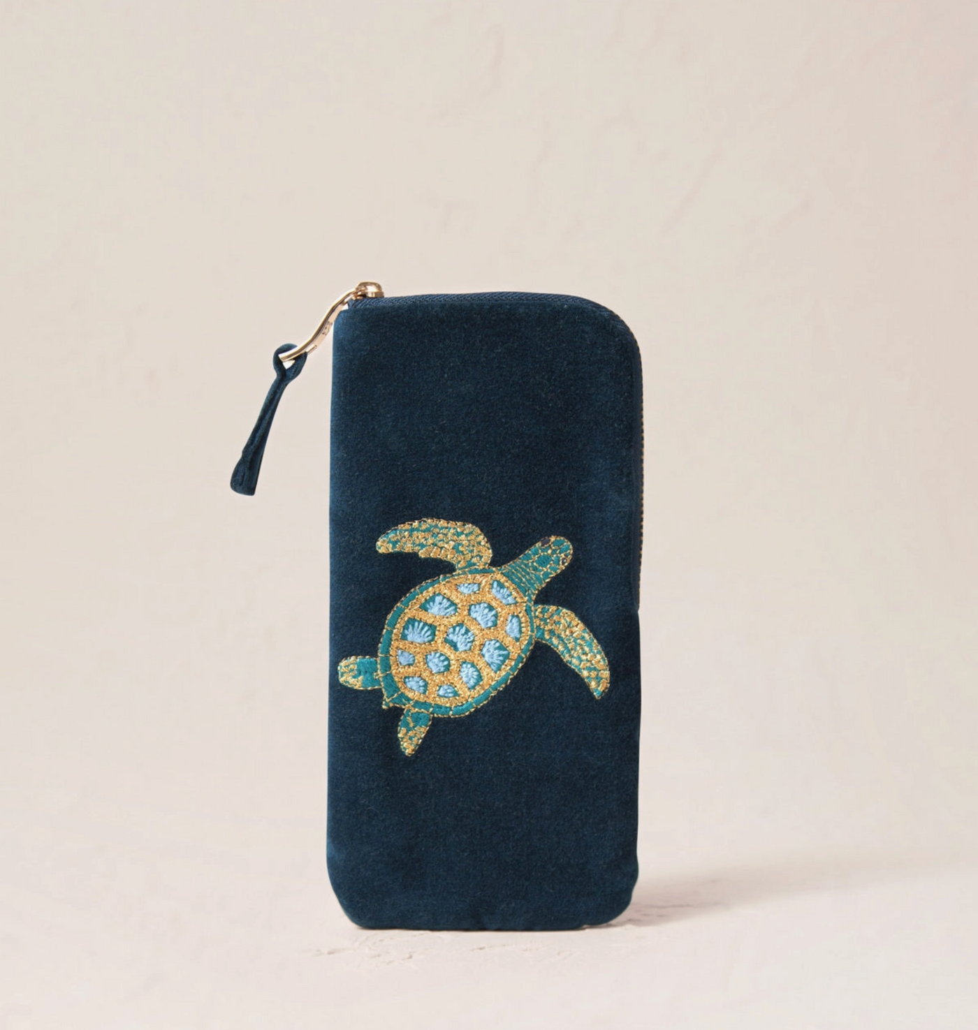 TURTLE CONSERVATION MARINE NAVY GLASSES CASE PFA25 NAVY