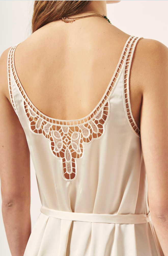 VESTIDO HELENE CRUDO M