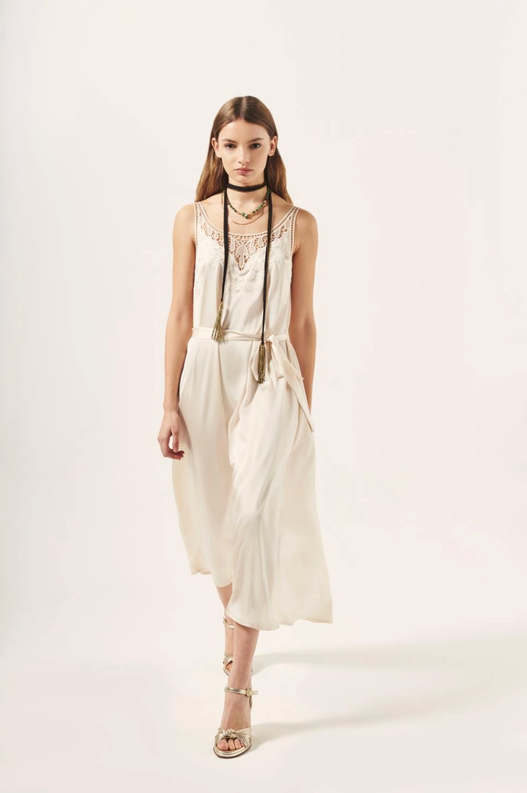 VESTIDO HELENE CRUDO M