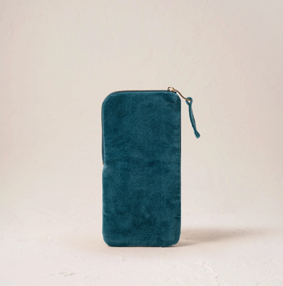WILD GIRAFFE PALM RICH BLUE GLASSES CASE PFA25 BLUE