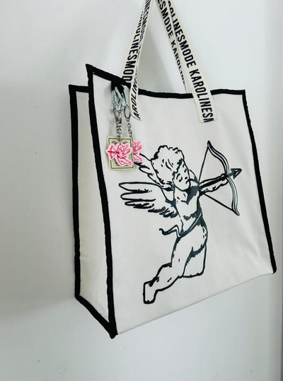 TOTE BAG ANGEL PKMM25 WHITE U