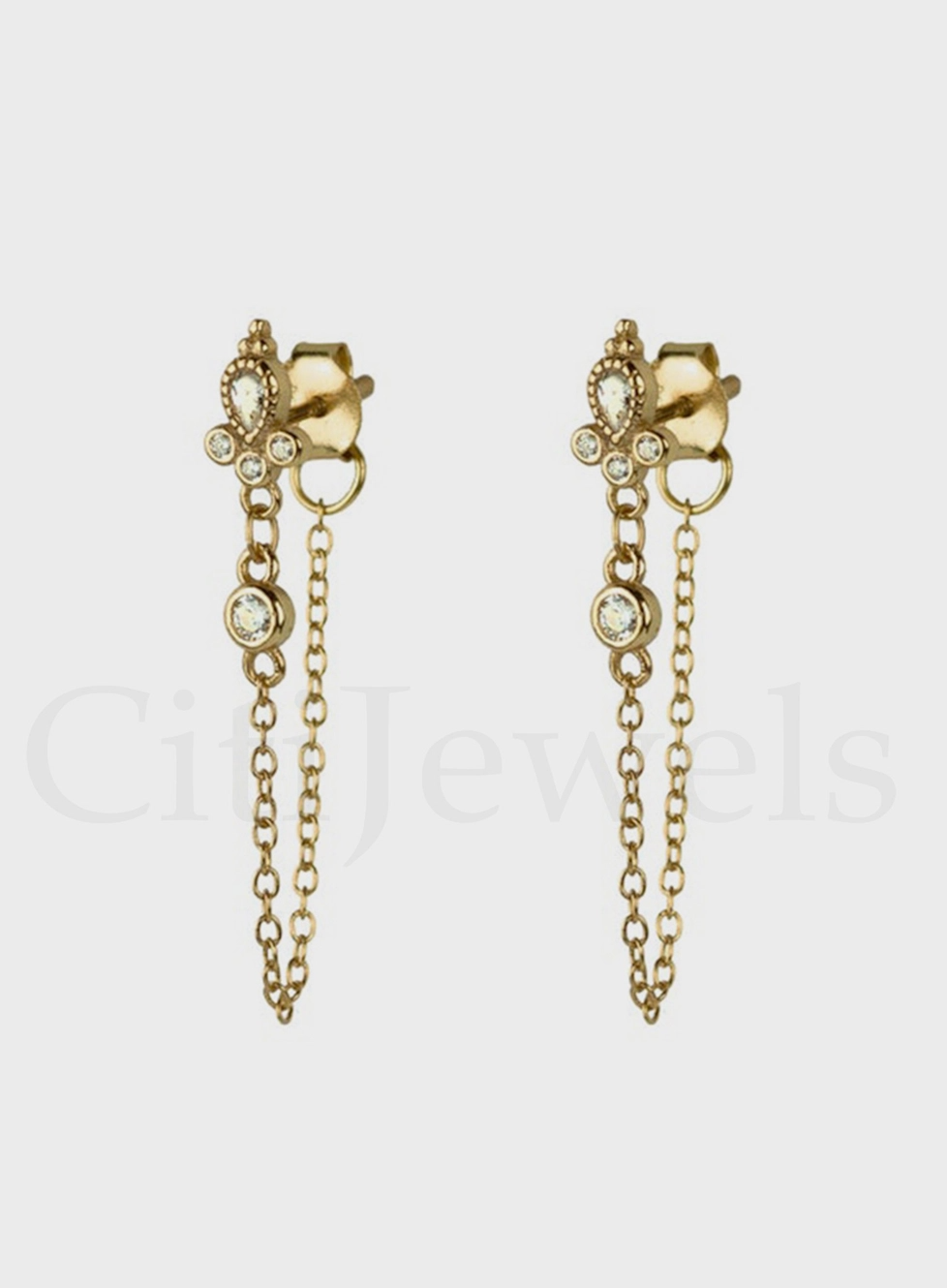 POLARIS COIN EARRINGS PAIR