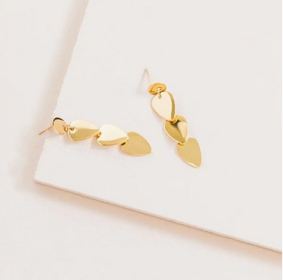 ARROWS DOWN DANGLE EARRINGS PAIR