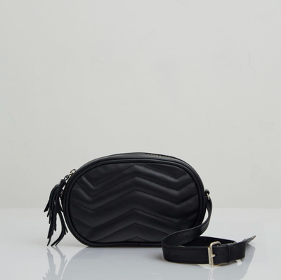 CONVERTIBLE BELT BAG BLACK