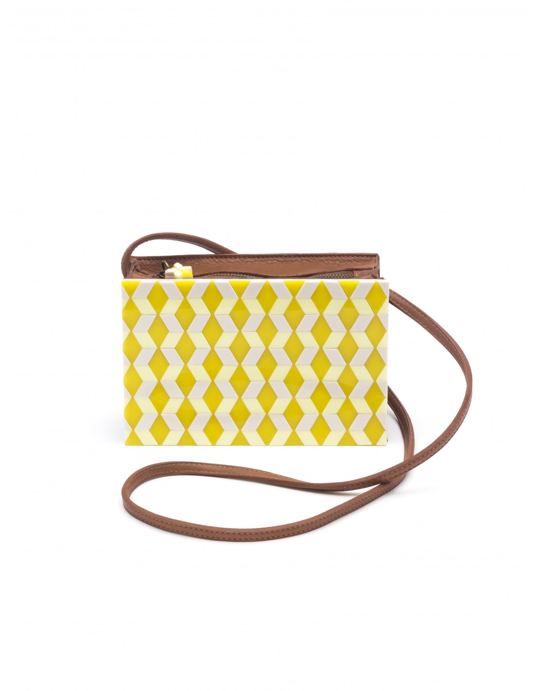 IDEAL LA FLOR HANDBAG YELLOW